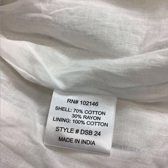 MICHAEL STARS BEACH STRIPE MIDI DRESS SIZE LARGE - Picture 8 of 10